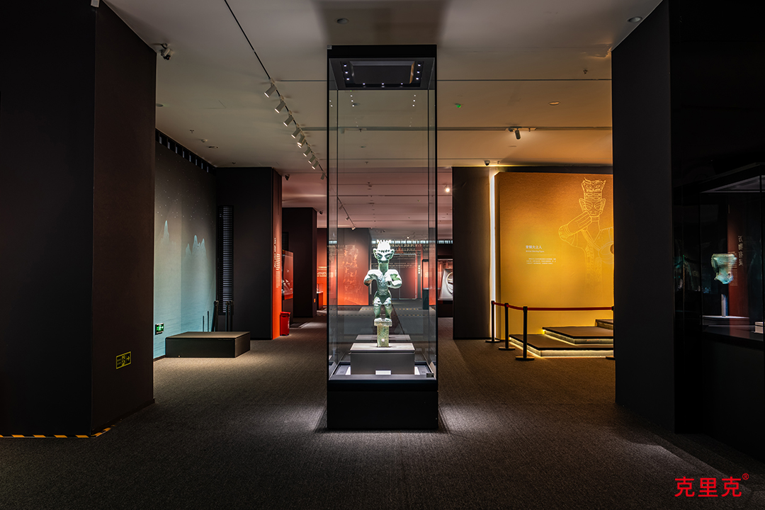 1740967798261586.jpg 三星堆與金沙的神秘魅力再現(xiàn)_克里克展柜